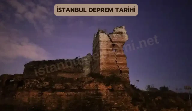 istanbul deprem tarihi